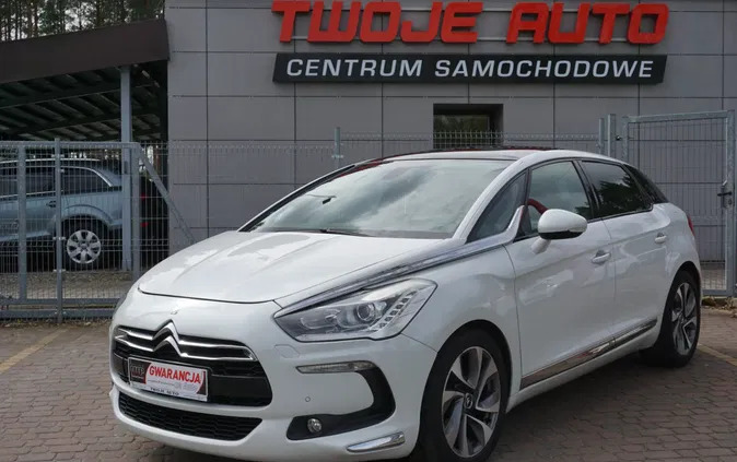 samochody osobowe Citroen DS5 cena 41900 przebieg: 225000, rok produkcji 2012 z Przasnysz